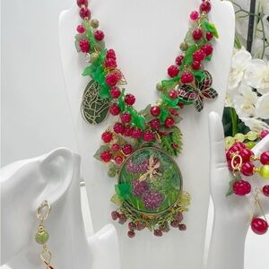 Jewelry set : “Summer joy”. Handmade.